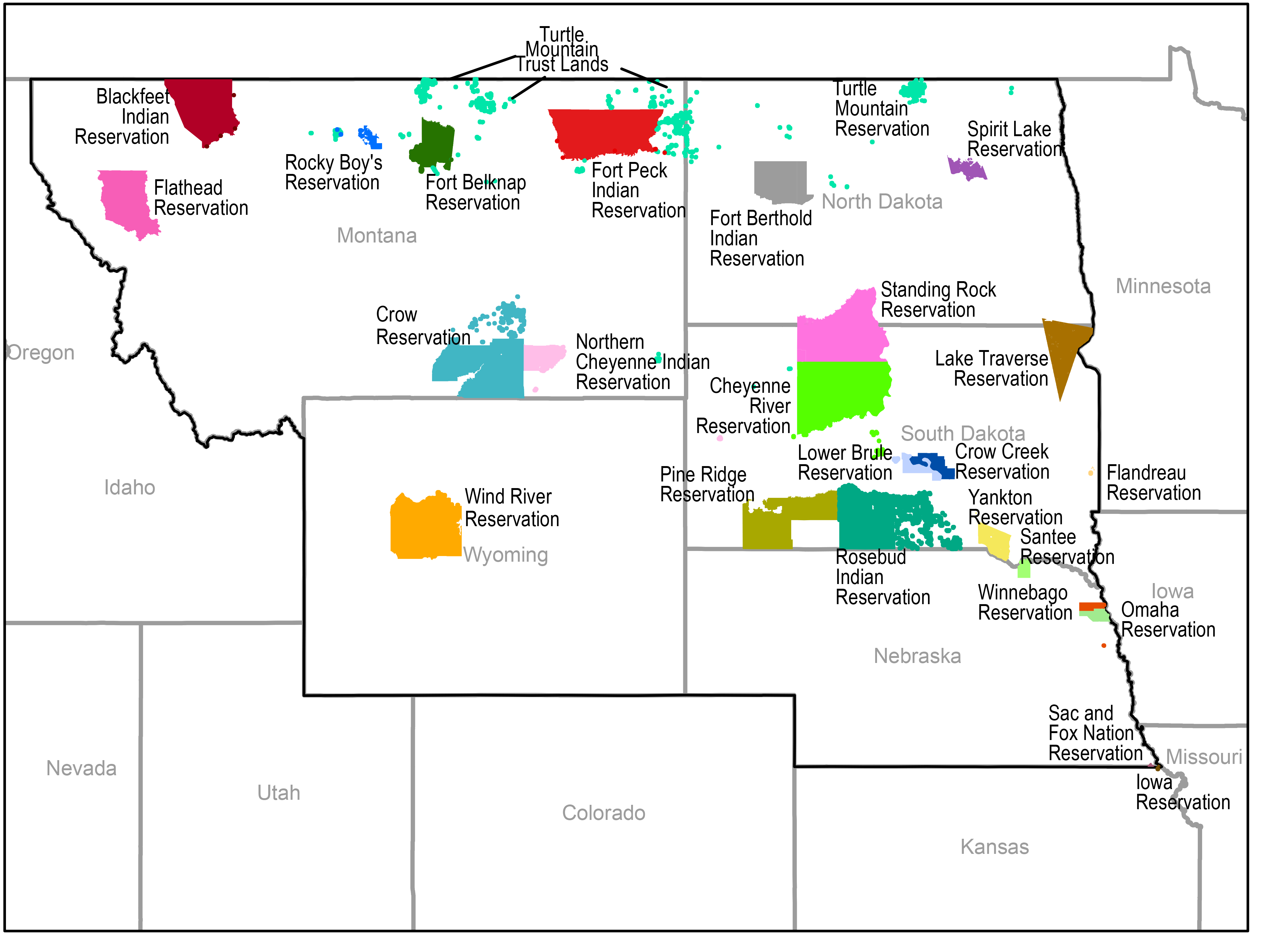 Great Plains land use changes have improved the local climate •